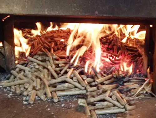 Reasons for choosing to burn biomass pellets